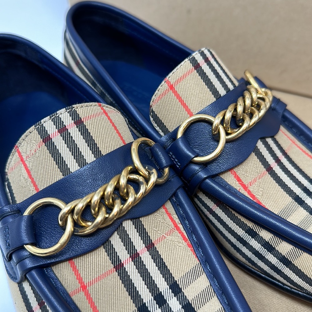 💯 Authentic Burberry London Runway Morley Loafer - Picture 4 of 9